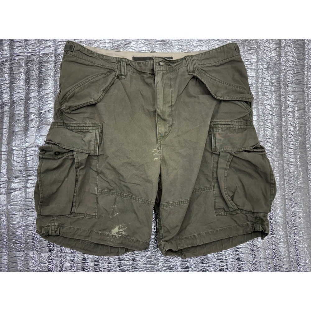 Polo Ralph Lauren Surplus Div Cargo Shorts Mens 34 Olive Green Utility Chino